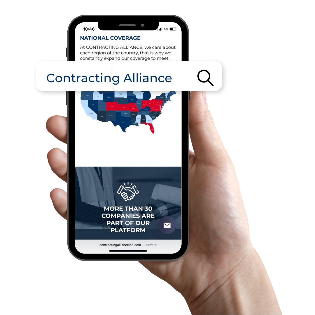 Contracting Alliance roofing subcontractor network coverage across 16 US states